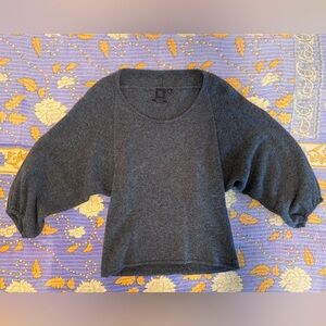 Saks Fifth Avenue Charcoal Cashmere Sweater size S